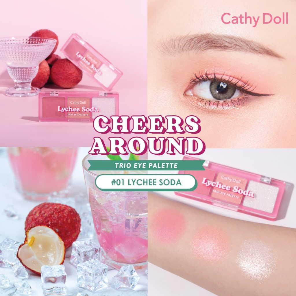 Cheers Around Eye Palette 01 Lychee Soda