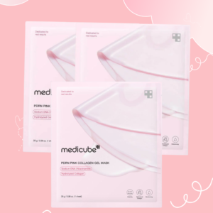 PDRN Pink Collagen Gel Mask x3