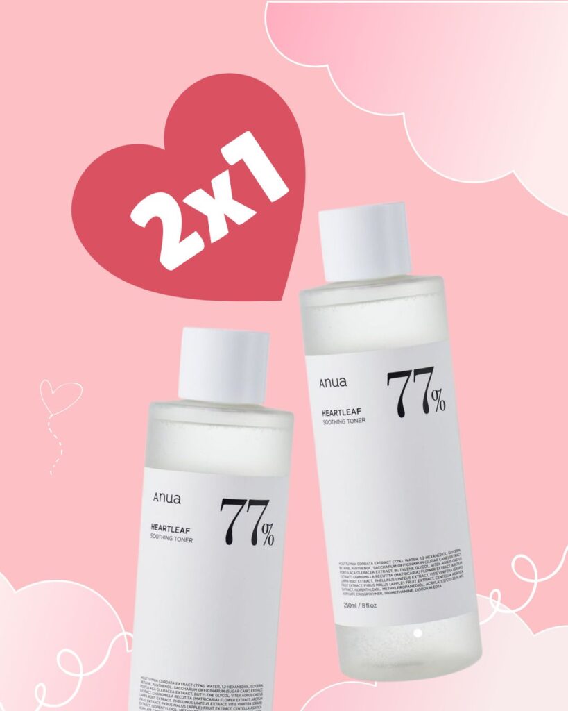 2x1 Heartleaf Soothing toner