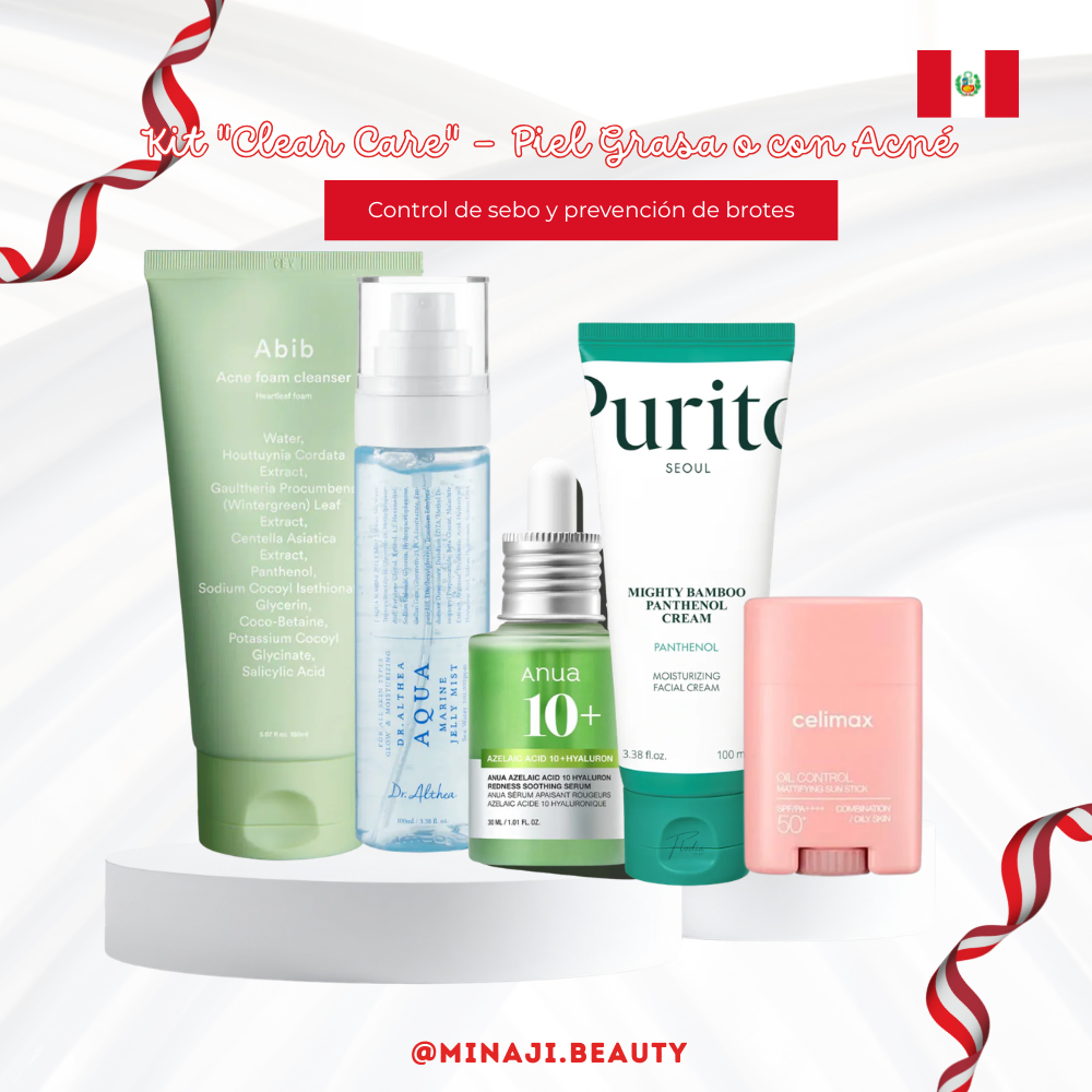 Kit "Clear Care" – Piel Grasa o con Acné