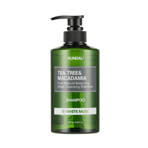 TEA TREE & MACADAMIA DEEP CLEANSING SHAMPOO - WHITE MUSK